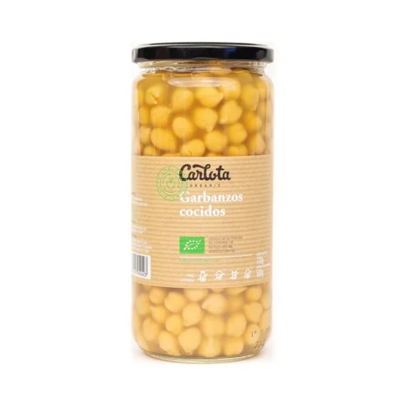 Garbanzos Cocidos 720 g BIO