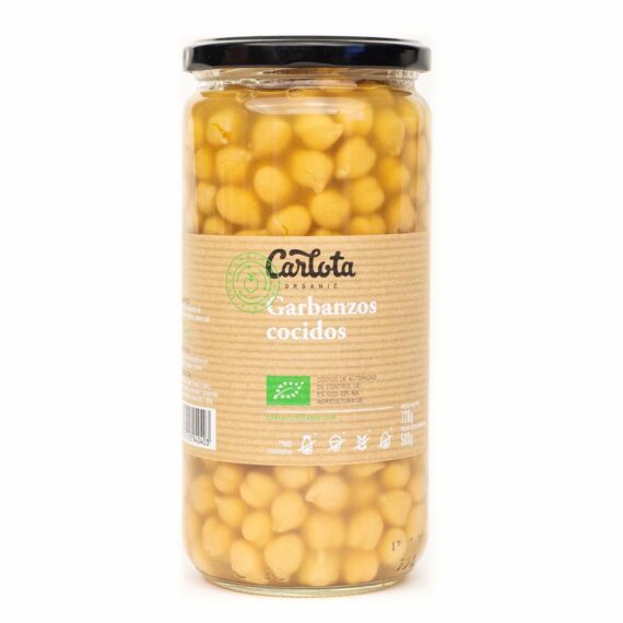 Garbanzos Cocidos 720 g BIO