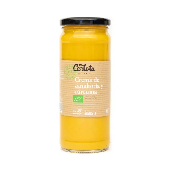 Crema de Zanahoria y Cúrcuma 450 g BIO