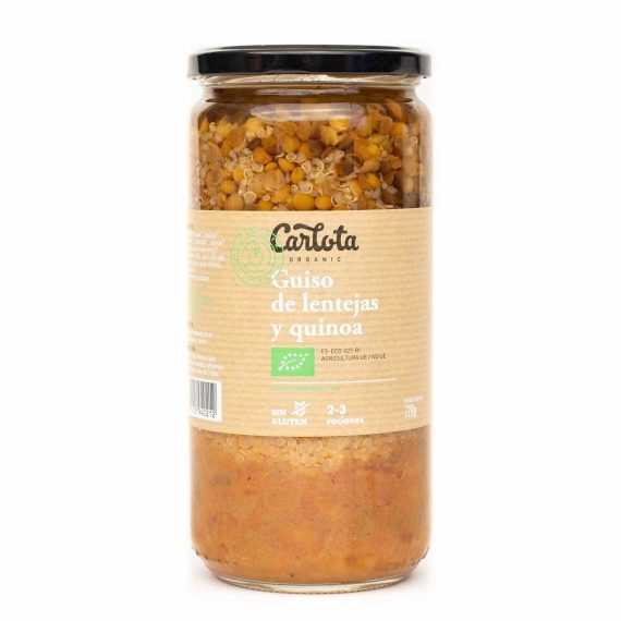 Guiso de Lentejas y Quinoa 425 g BIO