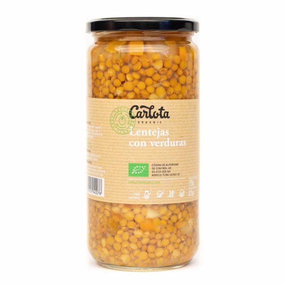 Lentejas con Verduras 720 g BIO