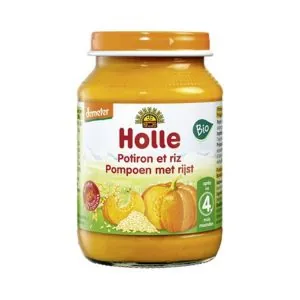 Potitlo de Calabaza con Arroz 4 meses 190 g BIO