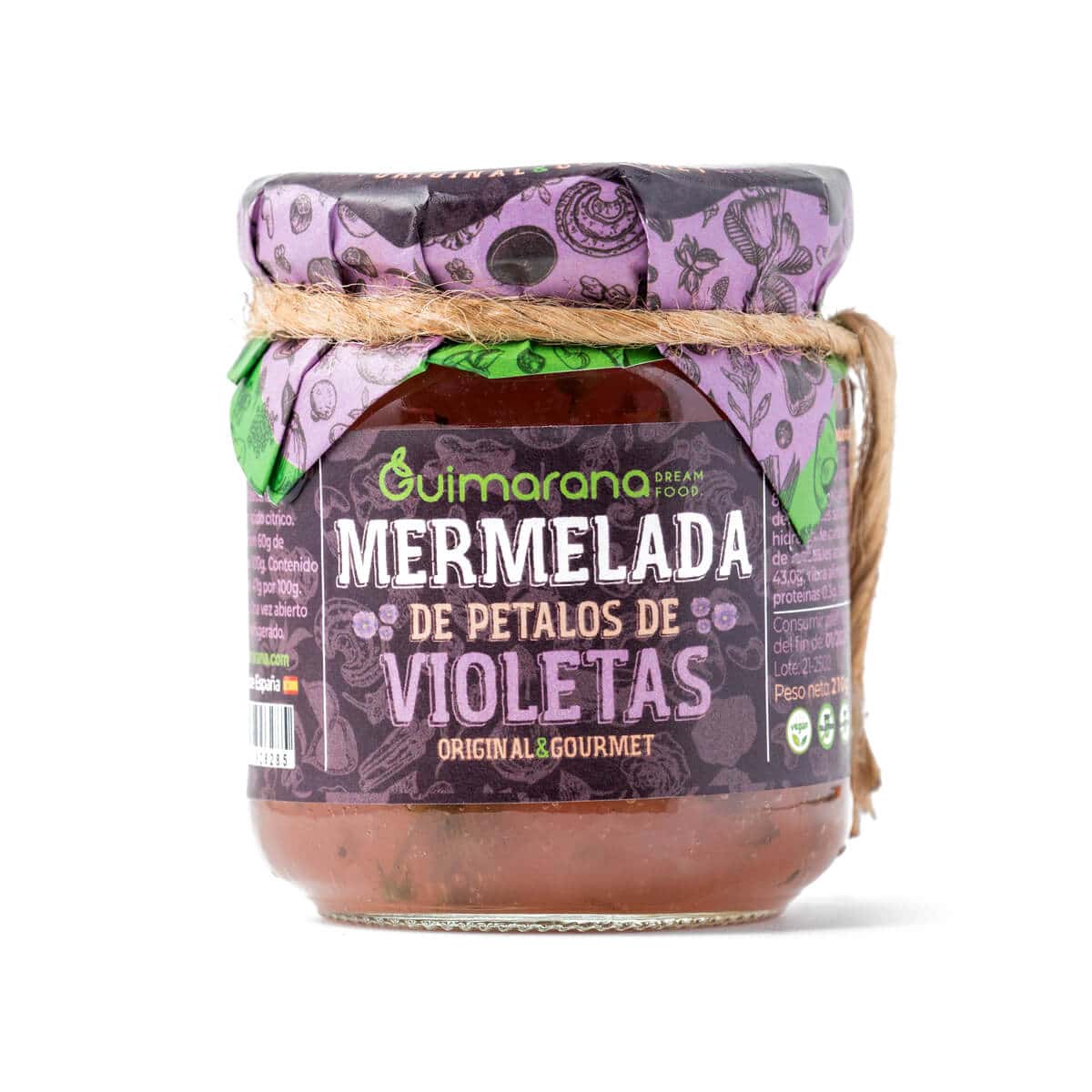 Mermelada de Pétalos de Violeta 210 g