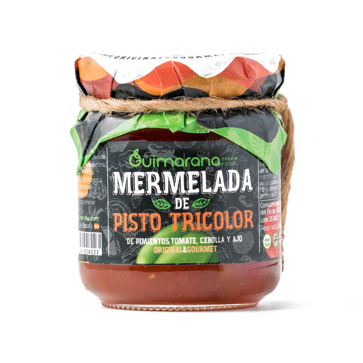 Mermelada de Pisto Tricolor 210 g