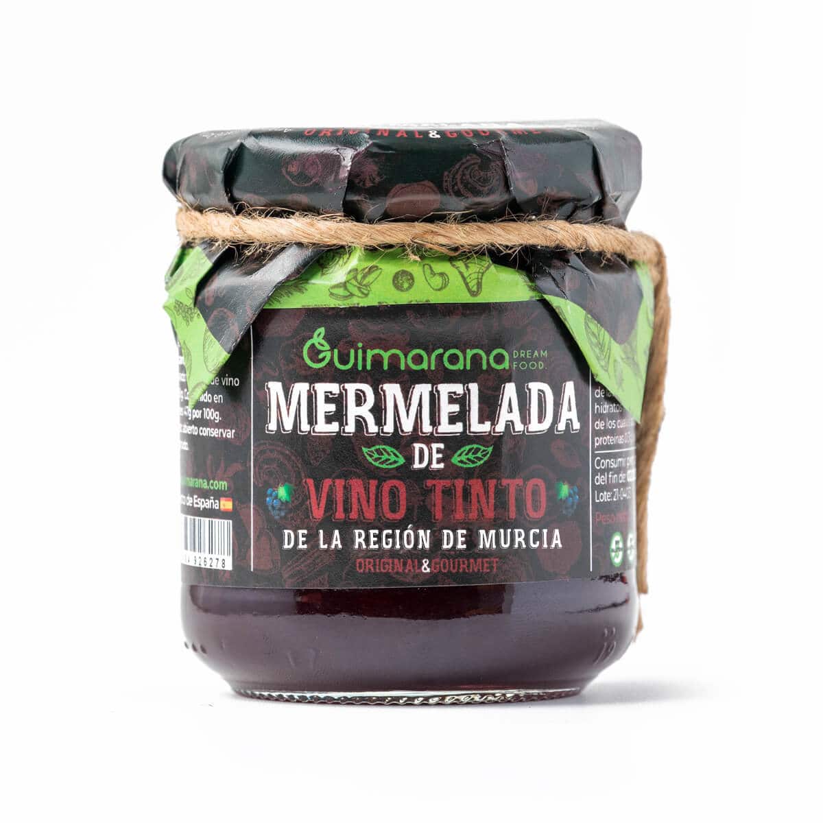Mermelada de Vino Tinto 210 g