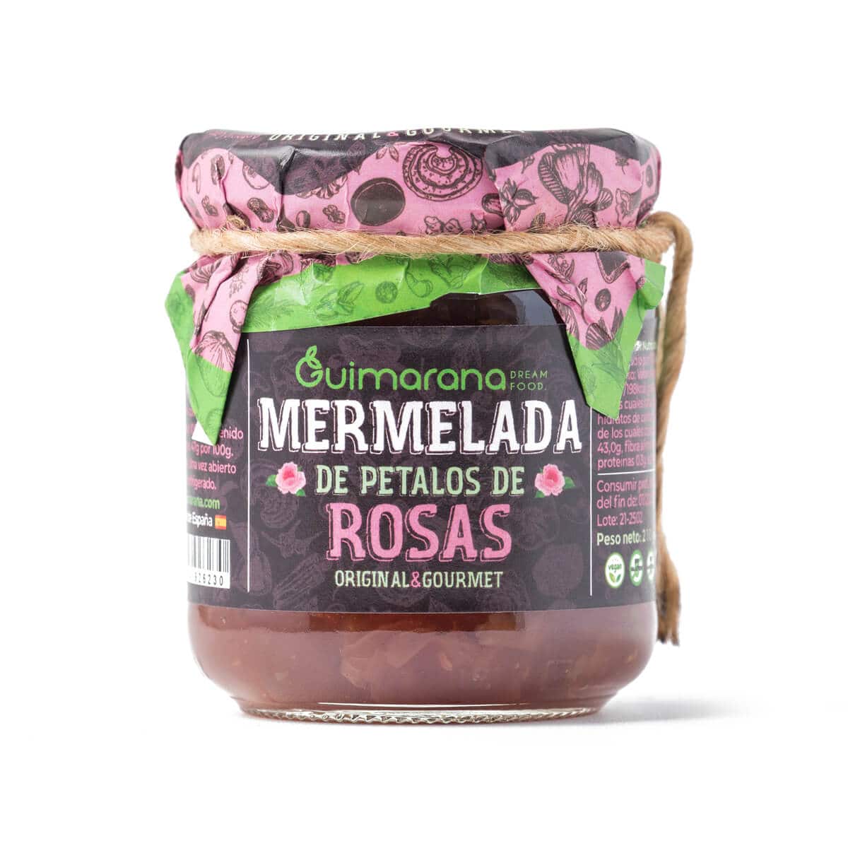 Mermelada de Pétalos de Rosa 210 g