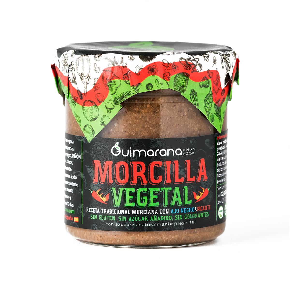 Morcilla Vegetal Picante en Paté 130 g