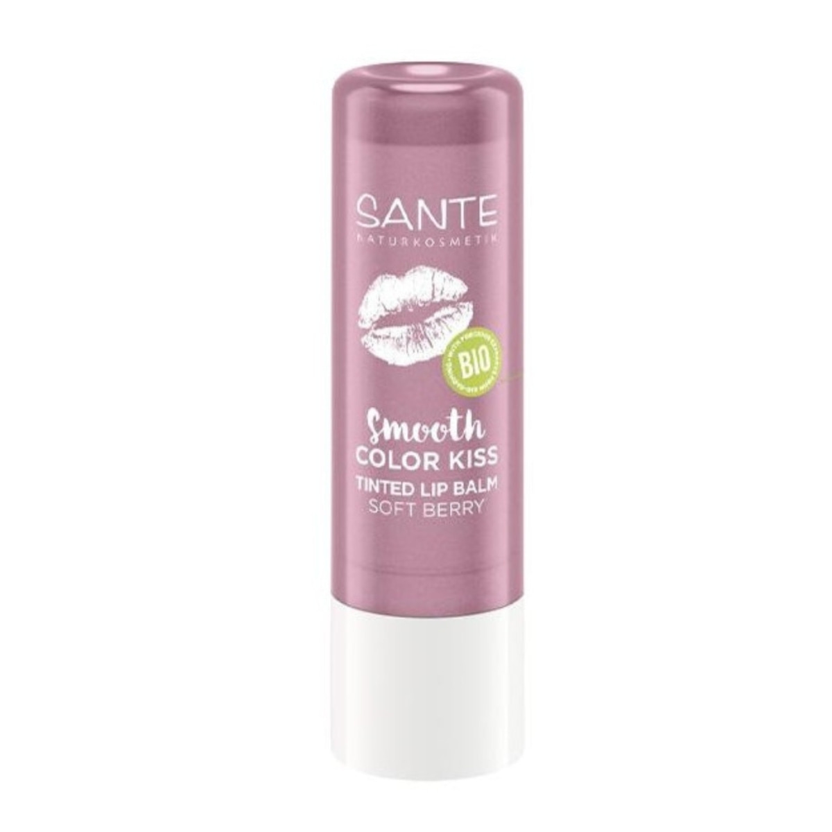 BALSAMO LABIAL COLOR KISS 02 soft berry 7gr. VEGAN
