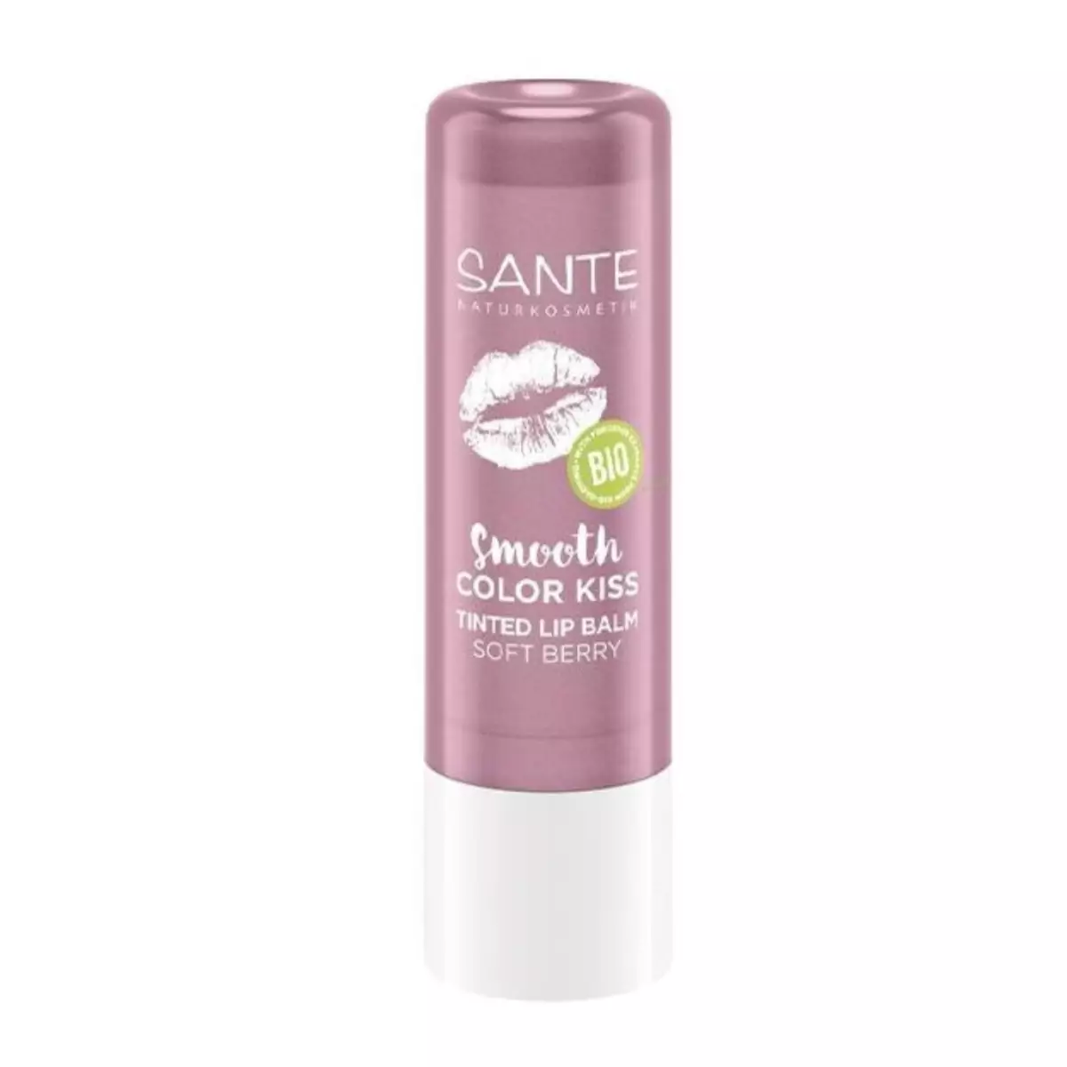 BALSAMO LABIAL COLOR KISS 02 soft berry 7gr. VEGAN
