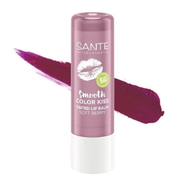 BALSAMO LABIAL COLOR KISS 02 soft berry 7gr. VEGAN