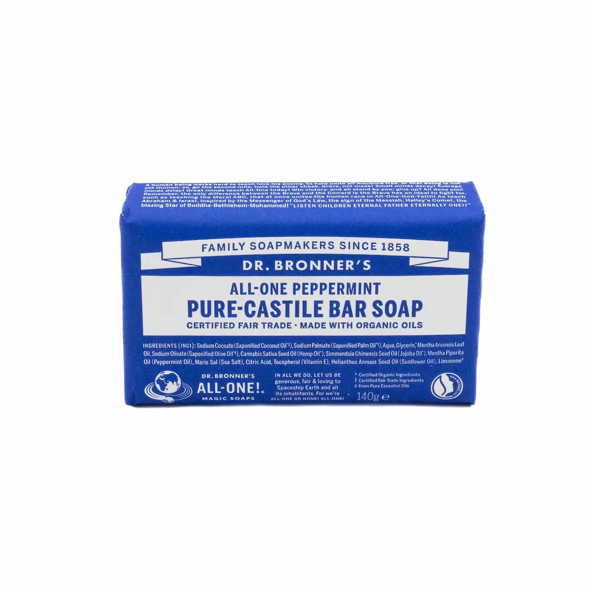 Jabón en Pastilla Menta 140 g BIO