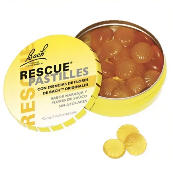 Rescue Pastillas de Naranja y Saúco 50 g - Flores de Bach