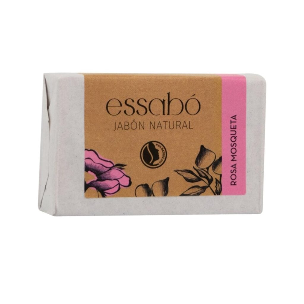jabón sólido de rosa mosqueta essabó