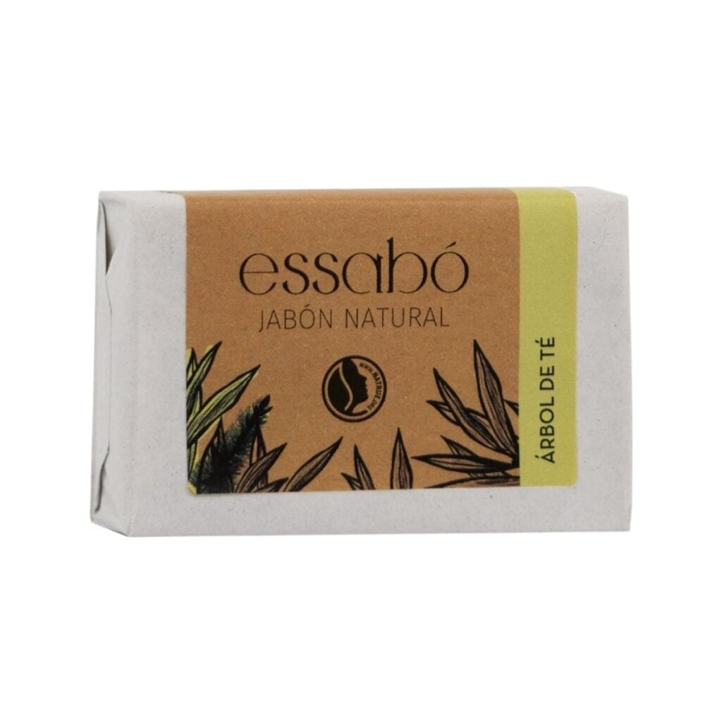 jabón sólido árbol de té essabó