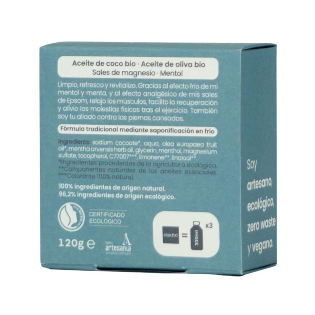ESSABO jabon deportivo 120gr. ECO detalle 1