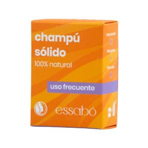 champú sólido uso frecuente essabó