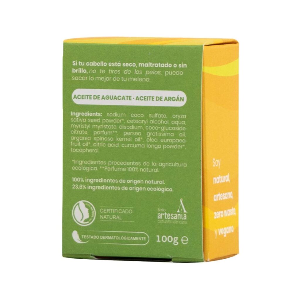 champú sólido nutritivo essabó trasera