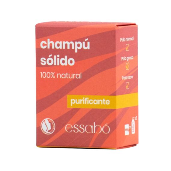 champú sólido purificante essabó