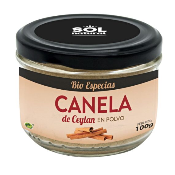 Canela Ceylán en Polvo 100 g BIO