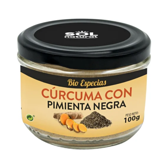 Cúrcuma con Pimienta Negra 100 g BIO