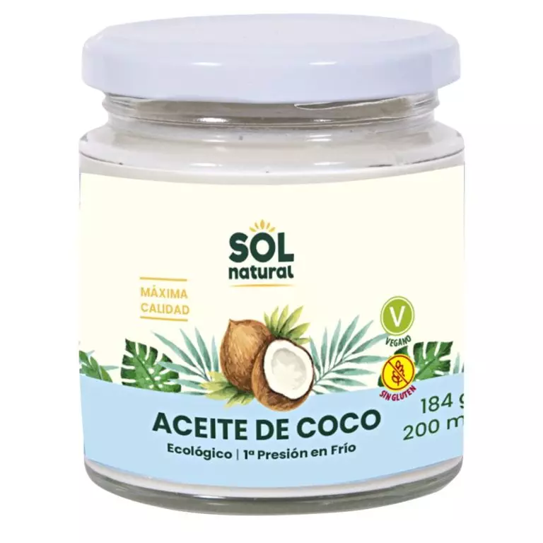 Aceite de Coco Virgen Extra 200 mL BIO
