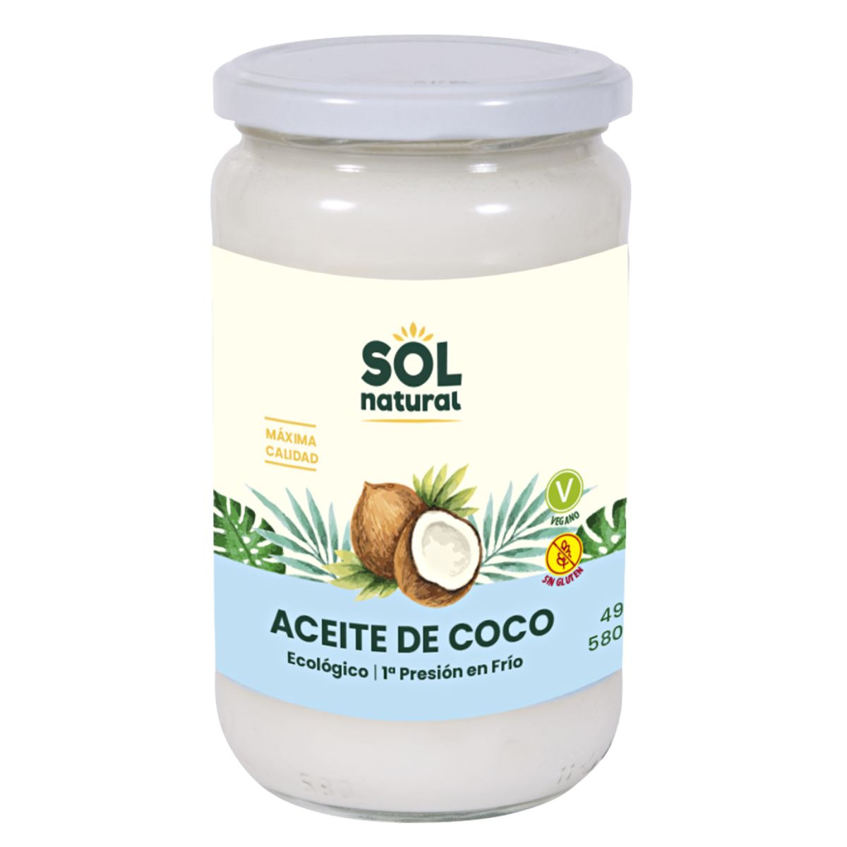 Aceite de Coco Virgen Extra 580 mL BIO