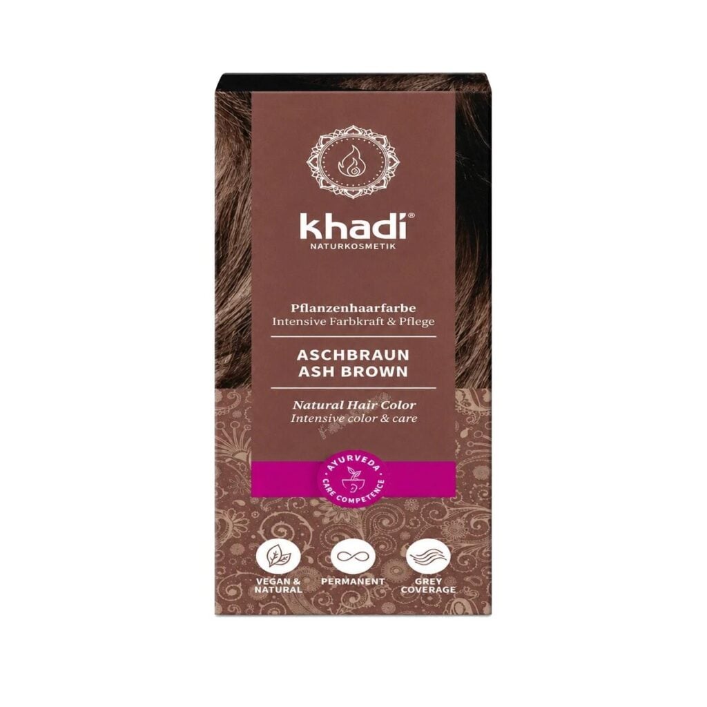 Tinte Vegetal – Castaño Ceniza 100g — Khadi