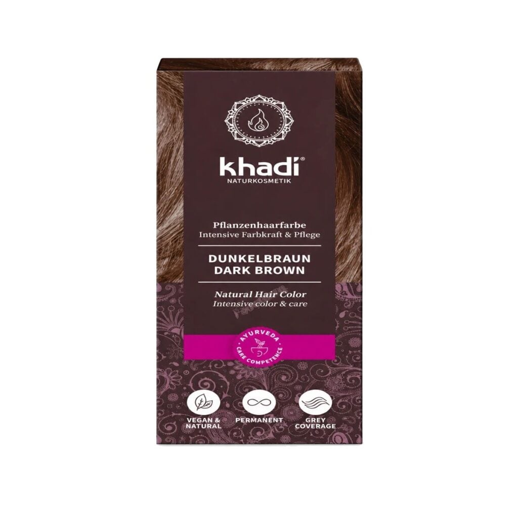 Tinte Vegetal – Castaño Oscuro 100g — Khadi