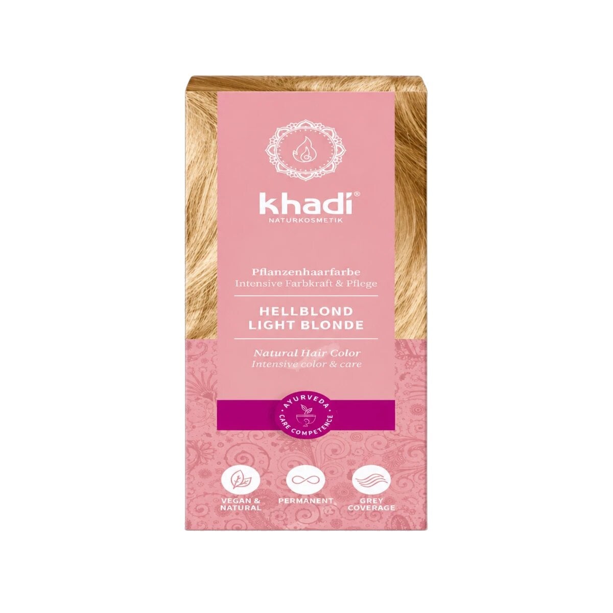 Tinte Vegetal – Rubio Claro 100g — Khadi