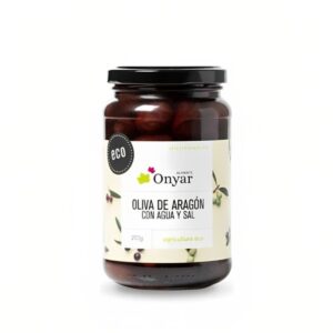 Aceituna de Aragón con Agua y Sal 200 g BIO