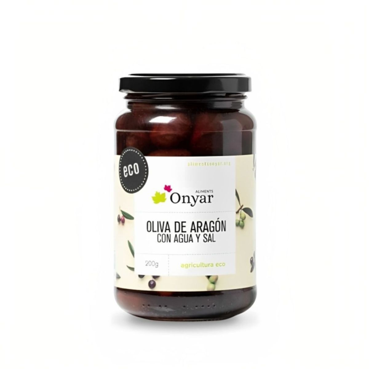 Aceituna de Aragón con Agua y Sal 200 g BIO