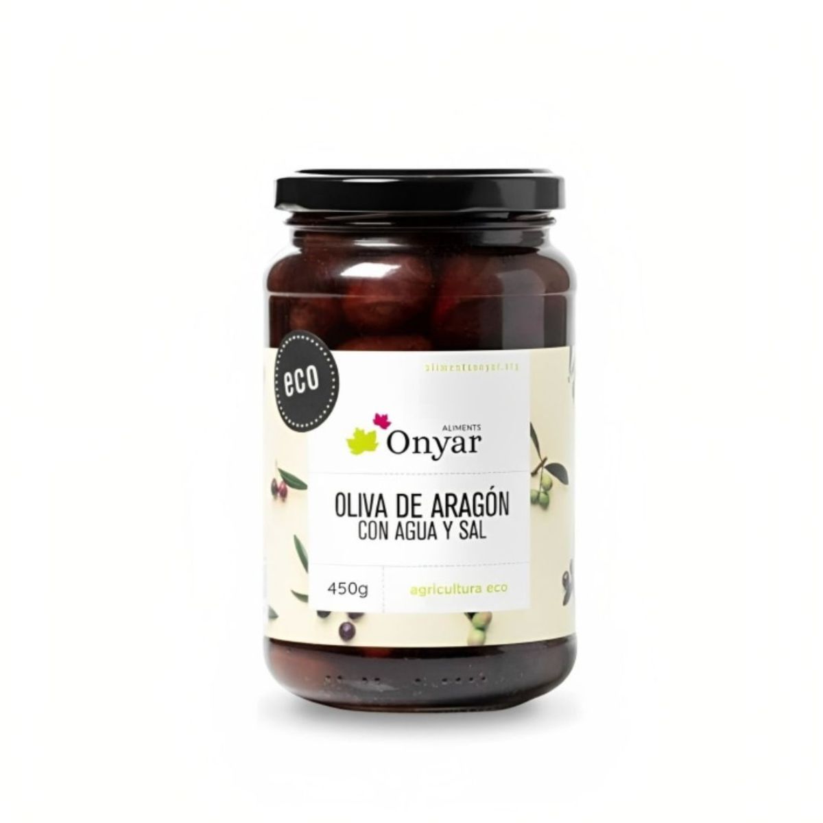 Aceituna de Aragón con Agua y Sal 450 g BIO