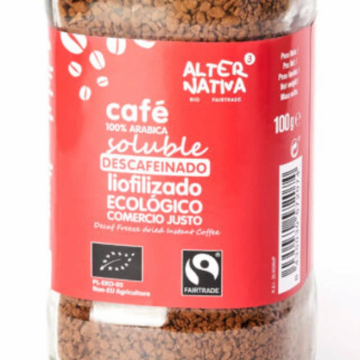 Café Descafeinado Soluble 100 g BIO