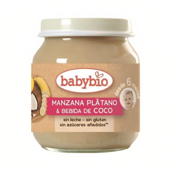 Potito Manzana y Plátano 4 meses 130 g BIO