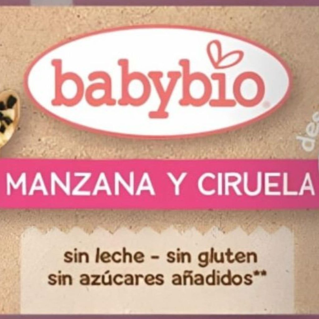Potito Manzana y Ciruela 4 meses 130 g BIO