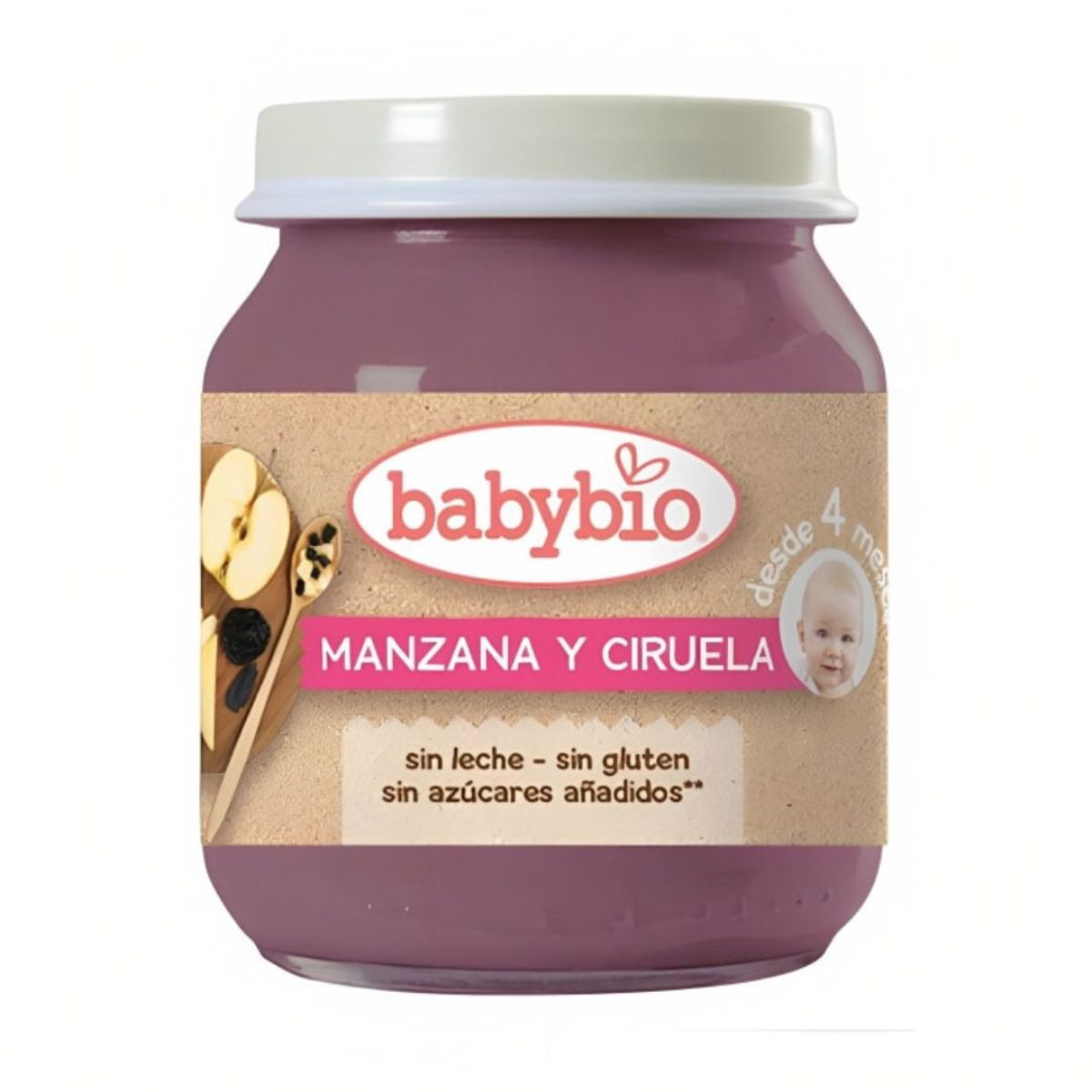 Potito Manzana y Ciruela 4 meses 130 g BIO