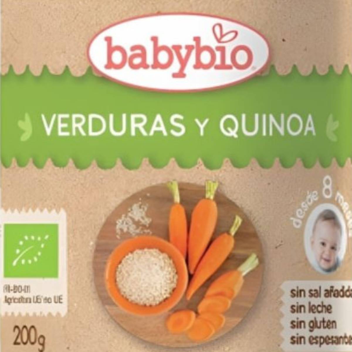 Potito Verduras y Quinoa 8 meses 200 g BIO