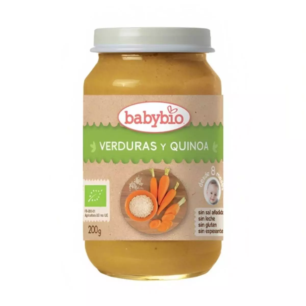 Potito Verduras y Quinoa 8 meses 200 g BIO