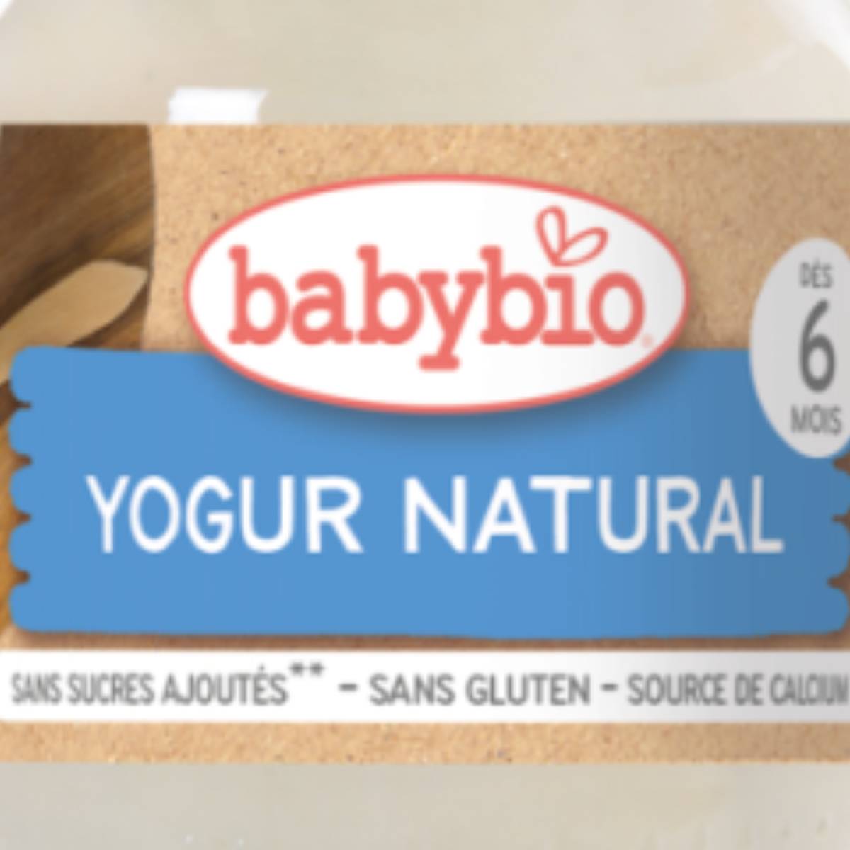 Yogur de Vaca Natural 6 meses 2 uds BIO