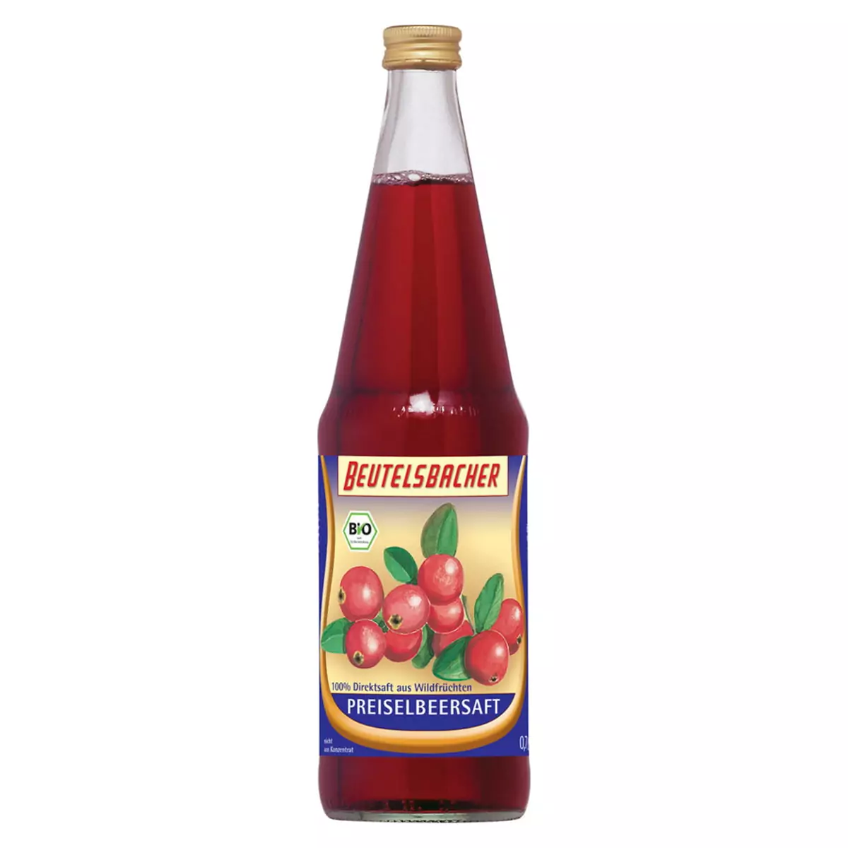 Zumo de Arándanos Rojos Antioxidante 700 mL BIO