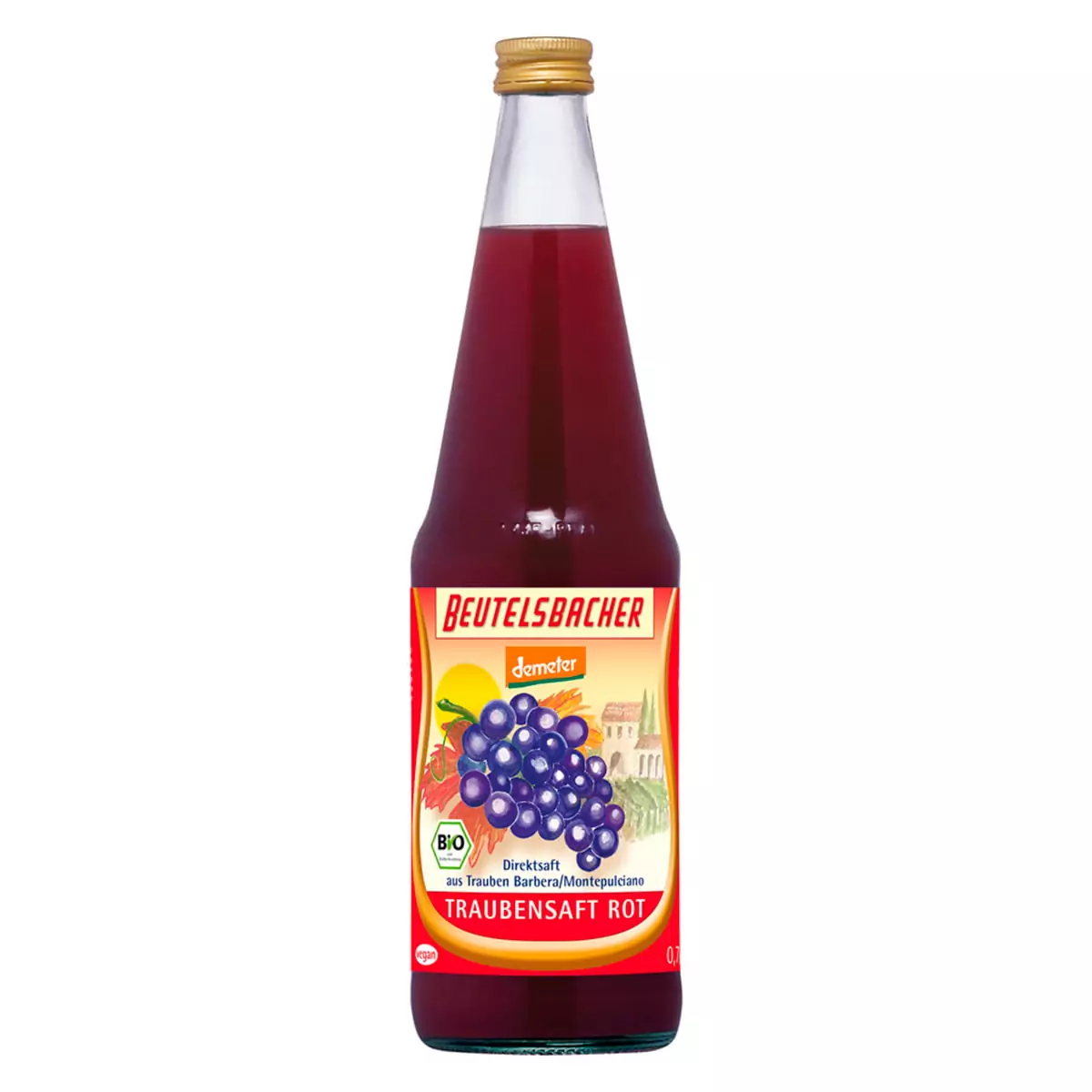 Zumo de Uva Negra 700 mL BIO