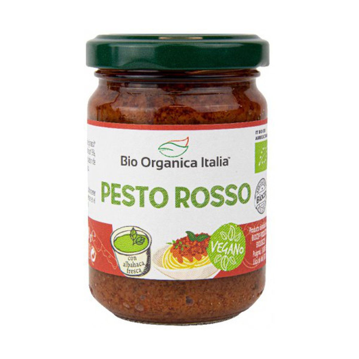 Pesto Rosso Vegano 140 g BIO