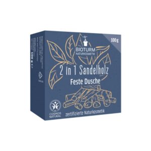 Champú y Gel Sólido de Sándalo 2×1 – Vegano