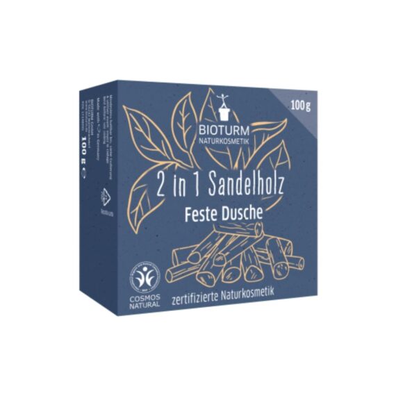 Champú y Gel Sólido de Sándalo 2x1 - Vegano