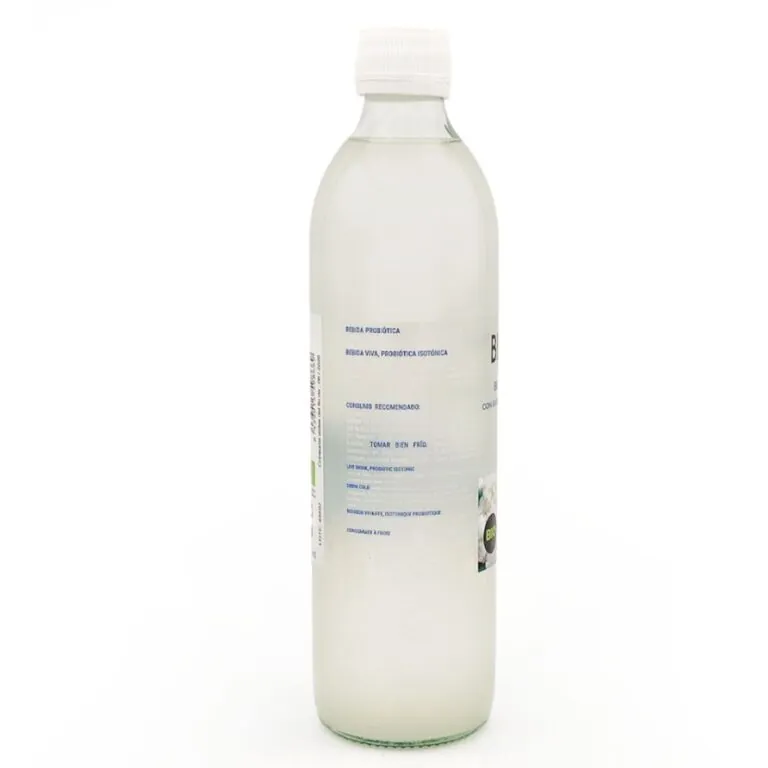 Kéfir de Agua Sabor Limón Parte Trasera