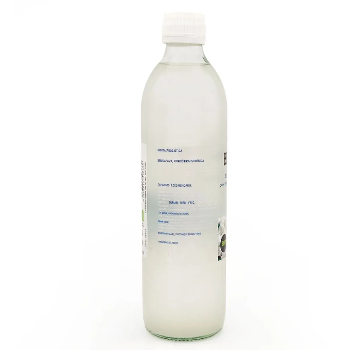 Kéfir de Agua Sabor Limón Parte Trasera