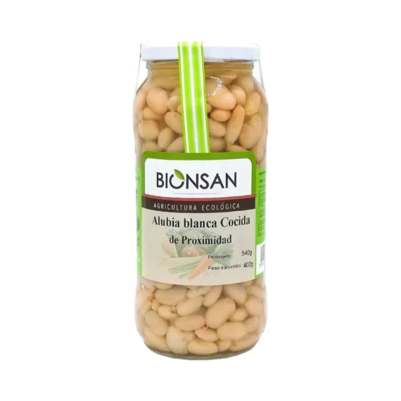 Alubias Blancas Cocidas 400 g BIO
