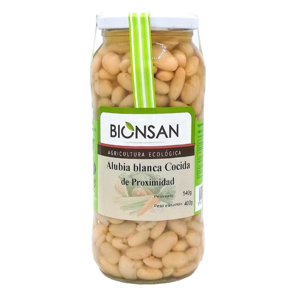 Alubias Blancas Cocidas 400 g BIO
