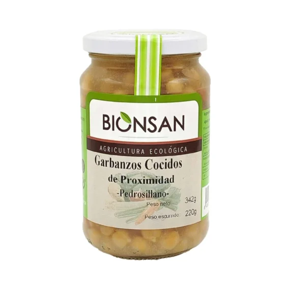 Garbanzos Cocidos Bionsan 220 g BIO