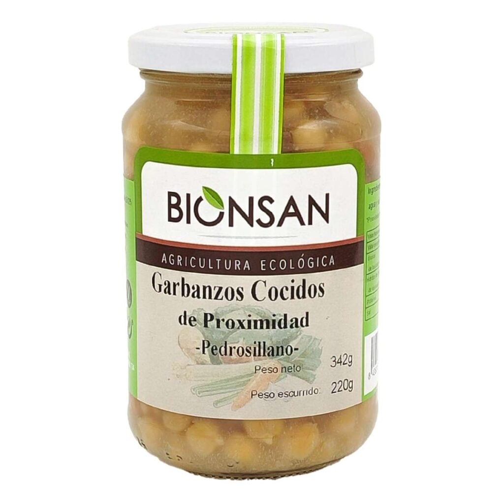 Garbanzos Cocidos Bionsan 220 g BIO